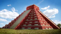 Kukulkan Pyramid Mexico 3D model