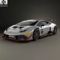 Lamborghini Huracan LP 620-2 Super Trofeo 2014 3D model