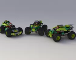Lego Racers Jungle Monster