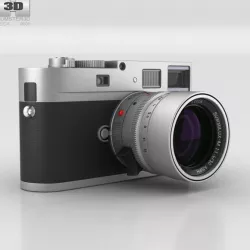  Leica M Monochrom Silver 3D model