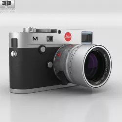 Leica M Type 240 Silver 3D model