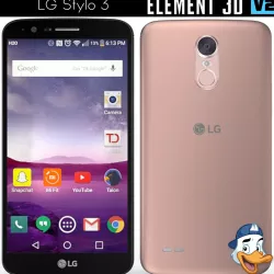 LG Stylo 3 for Element 3D 3D model