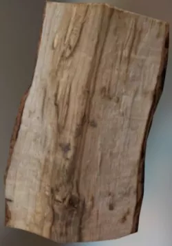 Low poly wooden log cutted down Low-poly  3D model