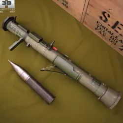M136 AT4 3D model