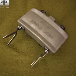 M18 Claymore mine 3D model