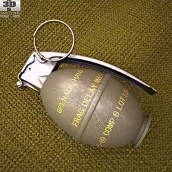 M26 Grenade 3D model