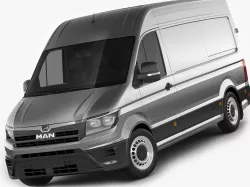 MAN TGE panel van L1H2 3D model