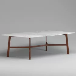Matt Glass Dinning Table  3D model