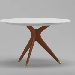 Matt Glassy Coffee Table 3D model
