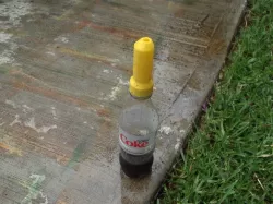 Mentos-Diet Coke Spray Head