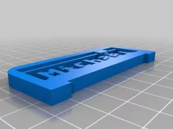 Michael Text Plate