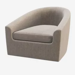 Minotti Quinn Armchair 3D model