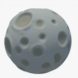 Moon Cartoon 3D model