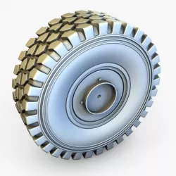 Mowag Piranha V wheel 3D model