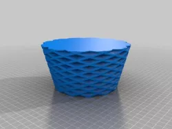 My Customized Rounded Square Vase Customizer