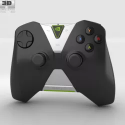 Nvidia Shield Wireless Controller 3D model