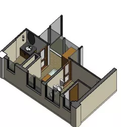 Office pantry & wash room