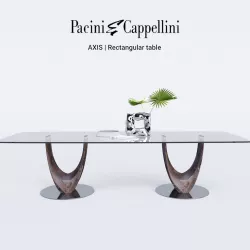 Pacini Cappellini AXIS Rectangular table 3D model