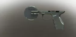 Pizza cutter gun