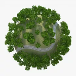Planet RailRoad 3D model