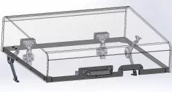 Plexiglass hood
