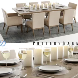 Pottery Barn Durham and Sadie 3D model