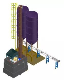 Raw material Storage Plant