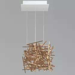 Ridgely Studio Criss Cross Chandelier 3D model