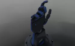 robot hand movment 3D model