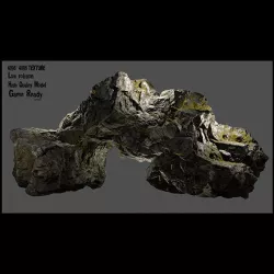 Rock Low-poly  3D model