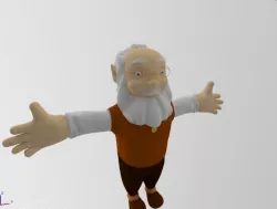 Santa Elf 3D model