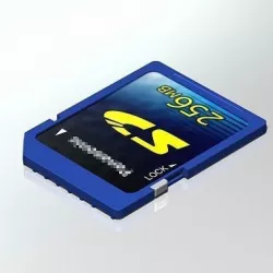 SD Memory Card Low-poly  3D model