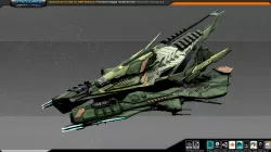 SF Alien ComanderShip A4 Low-poly  3D model