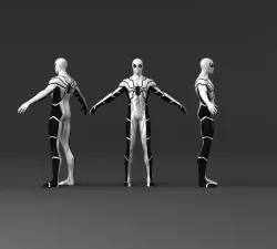 Spider Man Version 2 HD 3D models Low-poly  3D model