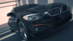 Sportscar Low-poly  3D model