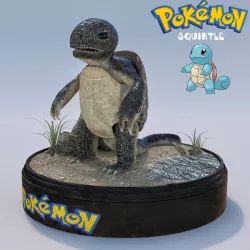 SQUIRTLE the Pokemon 3D model