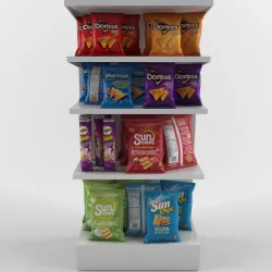 Store Product Set 01 3D model