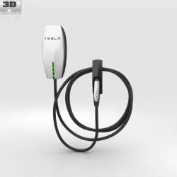 Tesla Charger 3D model
