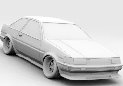 Toyota Levin AE86 3D model