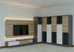 TV panel 3D model