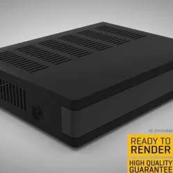 Tv Receiver 3D model