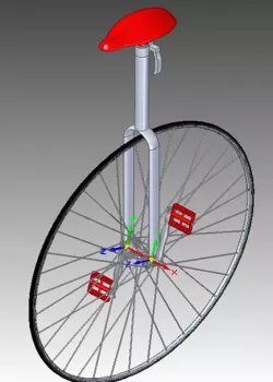 Uni Cycle 3d Design