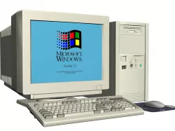 Vintage PC Old Personal Computer 3D model