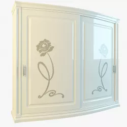 Wardrobe Florens 3D model