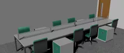 Work Station 8 Seat