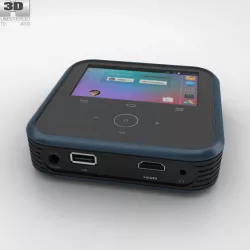 ZTE MF97A  Android-powered Wi-Fi hotspot 3D model