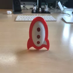 3D Rocket.Chat logo 