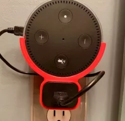 AMAZON ECHO DOT GEN2 WALL MOUNT OVER PLUG