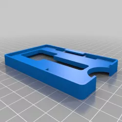 Badge Holder with Key Cut Out