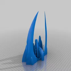 Battlestar Galactica Raider(new Model) by Cylone (with LED) *remix*
